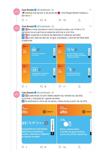 Las normas vigentes para las