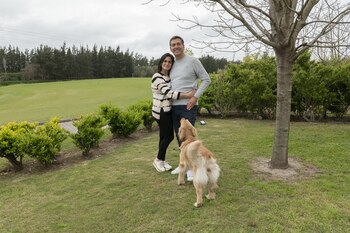 Franco Mercuriali junto a su