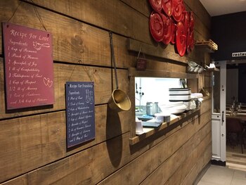 Interior del restaurante Gu2, en