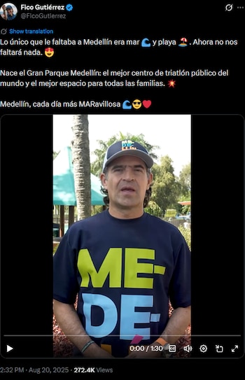 El “Mar Medellín”, la apuesta