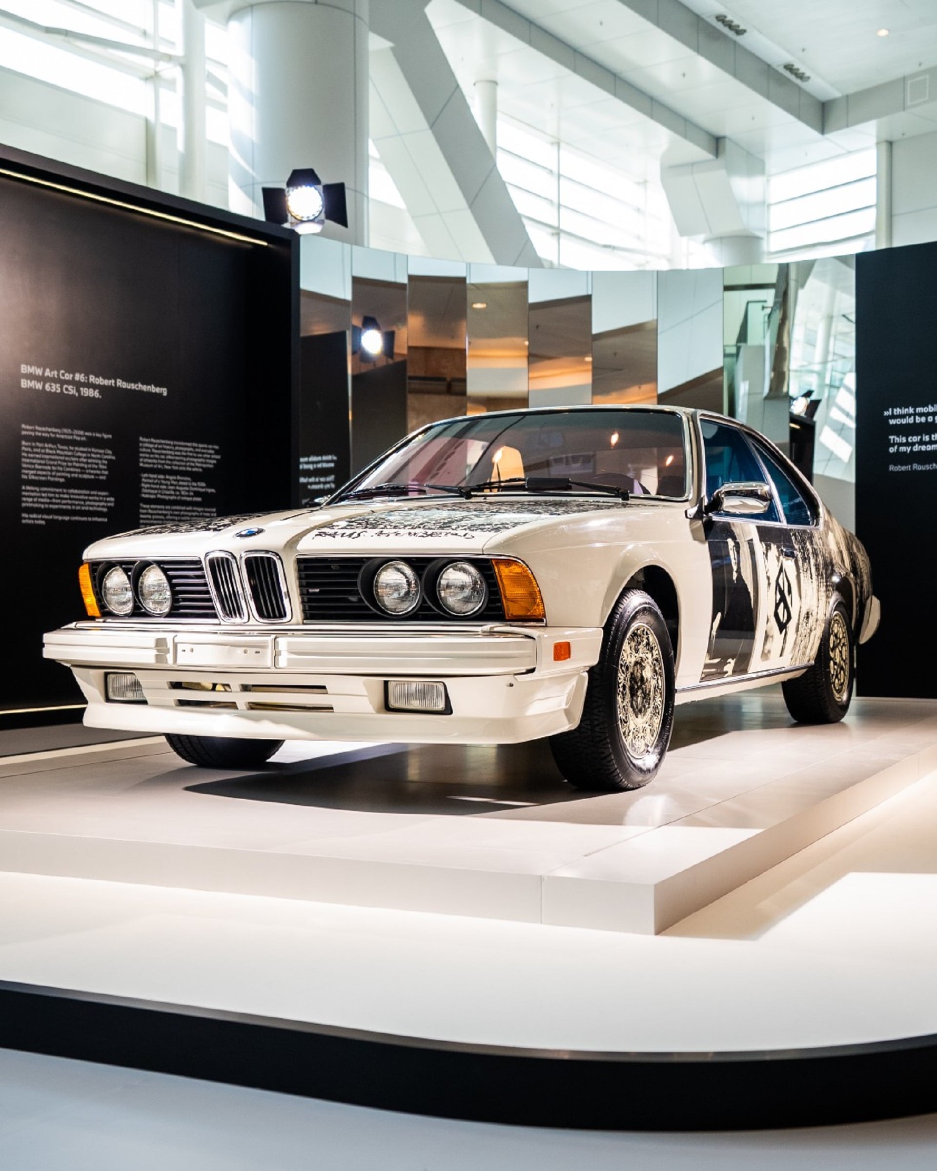 Un icono cultural llega con estilo: ¡El BMW Art Car de Robert Rauschenberg (1986) llega a Asia por primera vez en la historia (Art Basel Facebook)