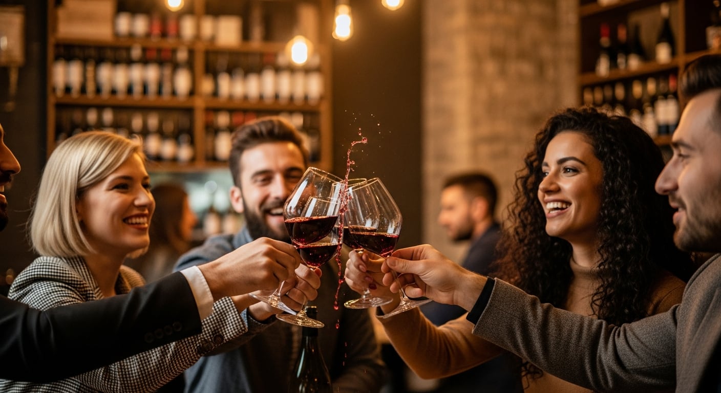 Un grupo de amigos en un bar. (Imagen Ilustrativa Infobae)