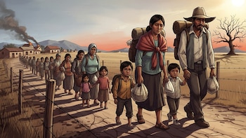 Desplazamiento forzado en México: familias huyen por violencia, drones y reclutamiento de menores