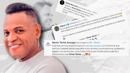 Luto en el vallenato: así reaccionaron en las redes sociales a la muerte de Omar Geles