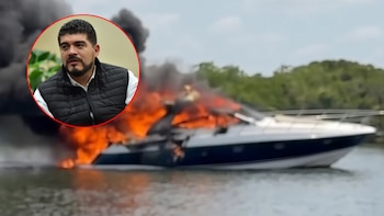 La explosión de una embarcación en Boca del Río que involucró al diputado Zenyazen Escobar meses antes de morir