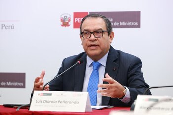 Alberto Otárola confirmó que presentará