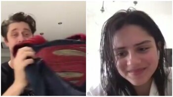 Andy Muschietti y Sasha Calle.