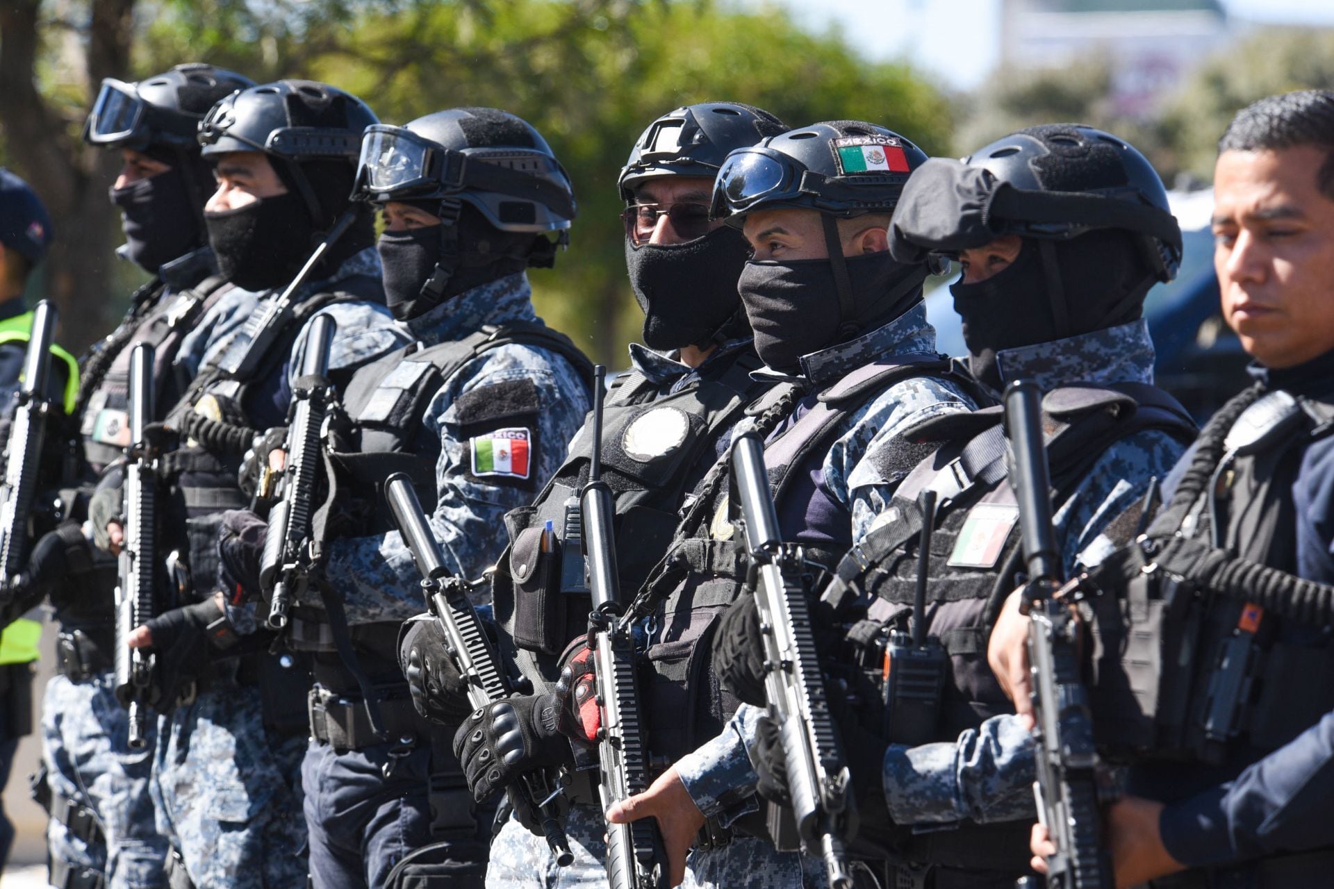 Elementos de seguridad desplegaron un operativo para localizar a los responsables del ataque, pero no se reportaron detenidos. FOTO: CRISANTA ESPINOSA AGUILAR /CUARTOSCURO.COM
