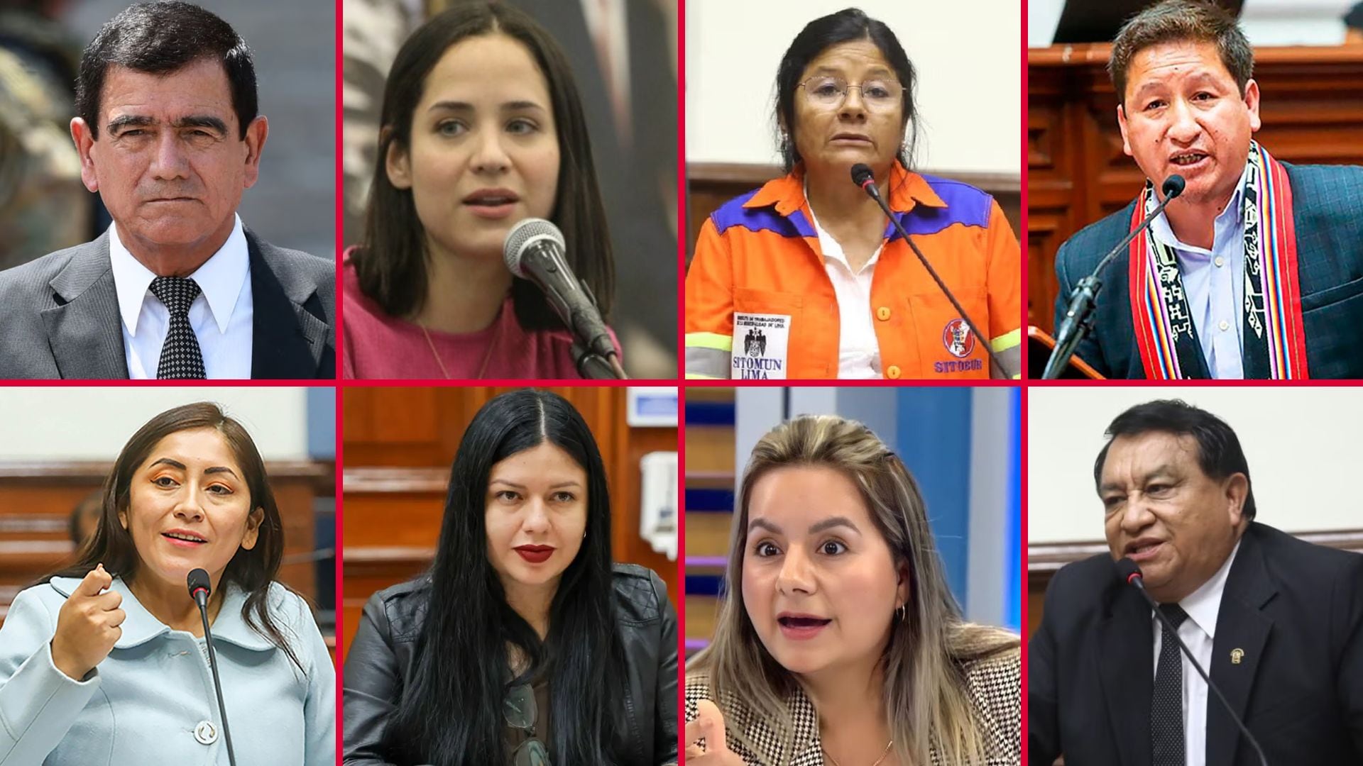 Los 88 congresistas que buscan reelegirse en el nuevo Congreso bicameral rumbo a las Elecciones 2026