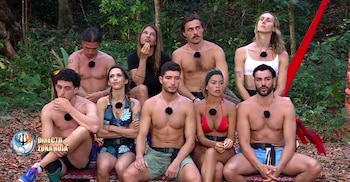 Los supervivientes tras visualizar las