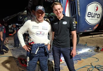 Padre e hijo juntos: Martin