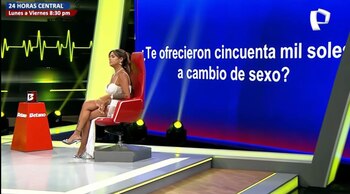 Shirley Arica respondió la pregunta