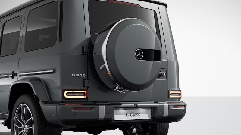 Así es la camioneta Mercedes-Benz Clase G 500 que usaba El Tanque del CJNG. (Mercedes Benz)