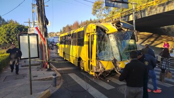 El percance generó un caos