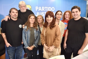 Fernanda Raverta y Cristina Kirchner