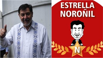 El petista Fernández Noroña. (Cuartoscuro