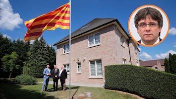 Quién paga la mansión de Puigdemont en Waterloo: 550 metros cuadrados, tres baños y 4.400 euros de alquiler que se financian con “donaciones de amigos”
