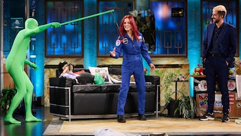 Sara García Alonso junto a