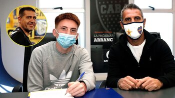 Valentín Barco tiene contrato con