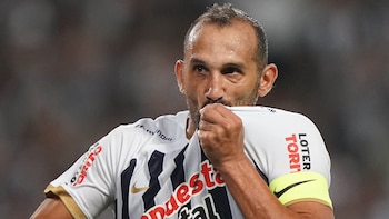 Hernán Barcos lleva la cinta