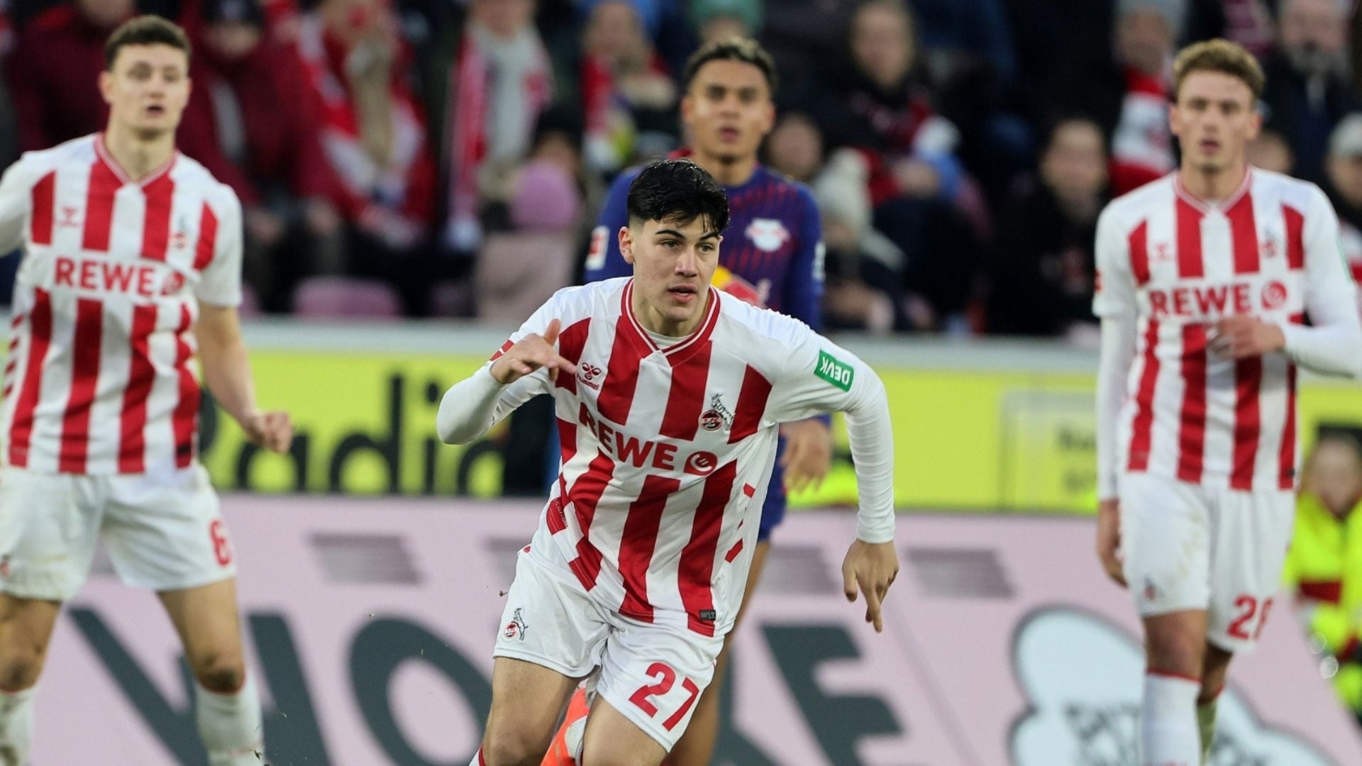 Felipe Chávez en acción durante enfrentamiento contra RB Leipzig. - Crédito: BUCCO