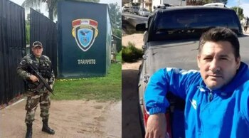 Los familiares del suboficial Luis