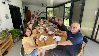 Una reunión familiar antes del