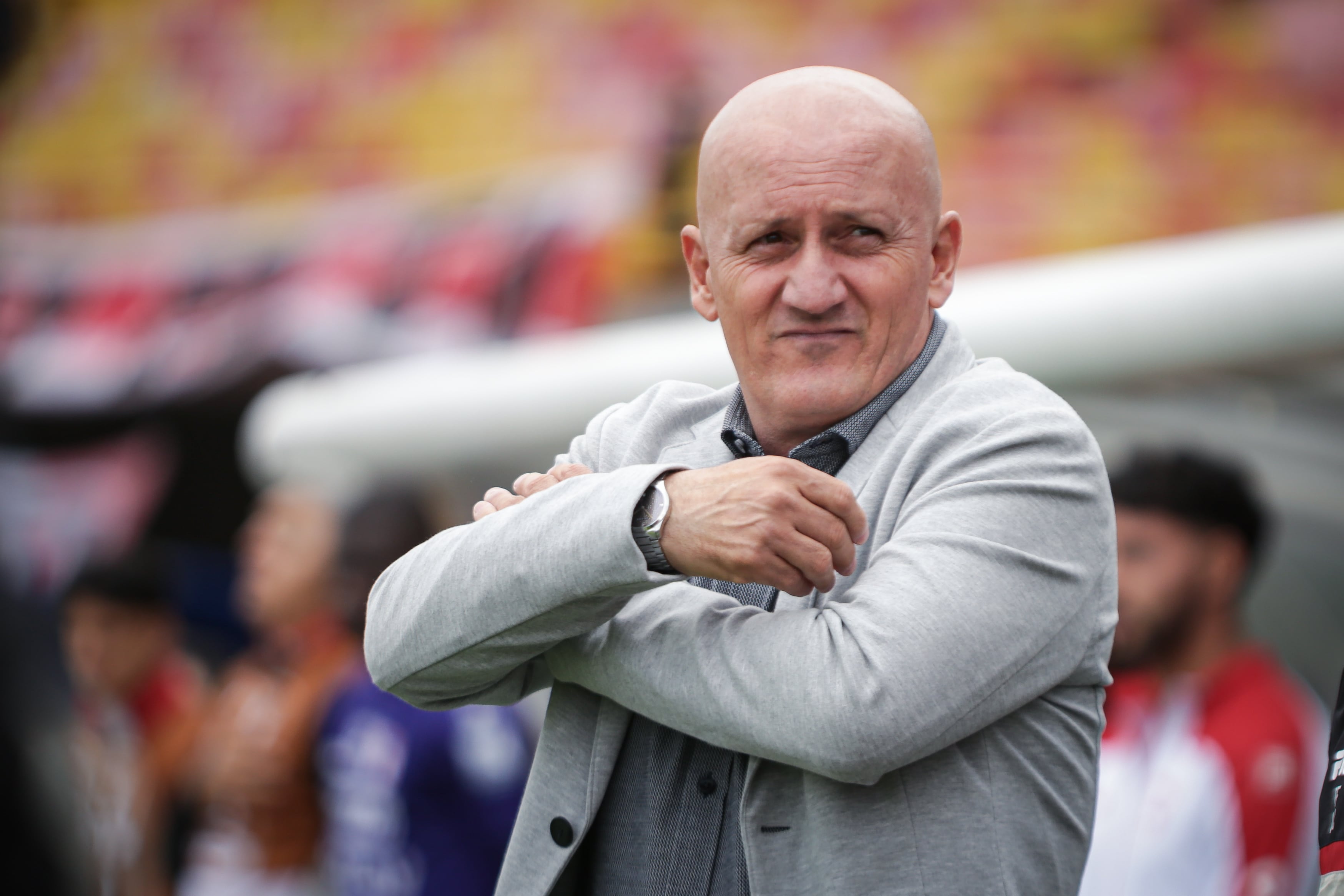 Pablo Repetto recompuso el camino en la Liga BetPlay con Santa Fe tras la clasificación a las finales del primer semestre del 2026 - crédito Colprensa/Cristian Bayona