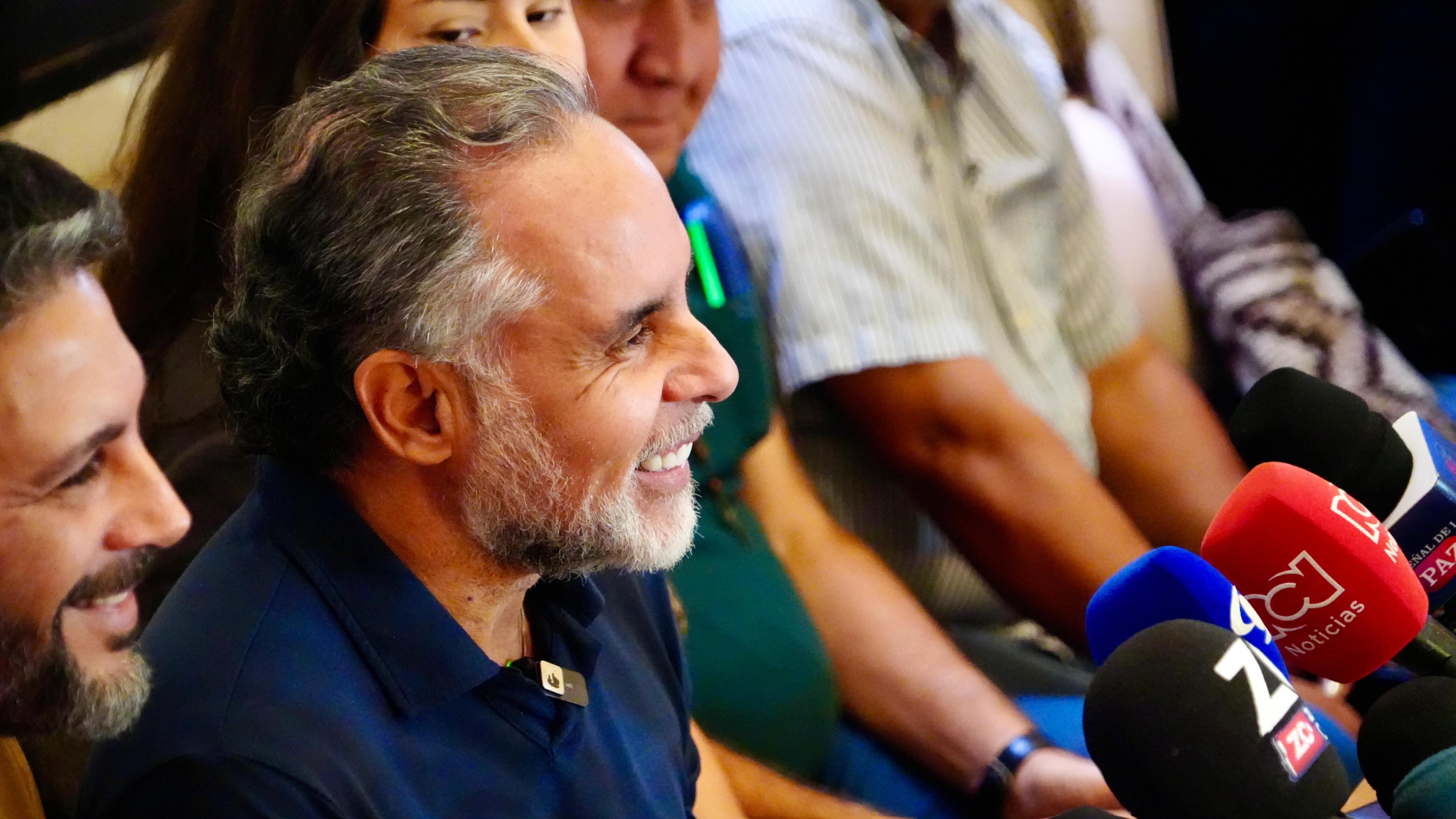 Armando Benedetti está en medio de una fuerte polémica por los contratos suscritos para el transporte de influenciadores en los eventos del presidente Gustavo Petro - crédito Colprensa