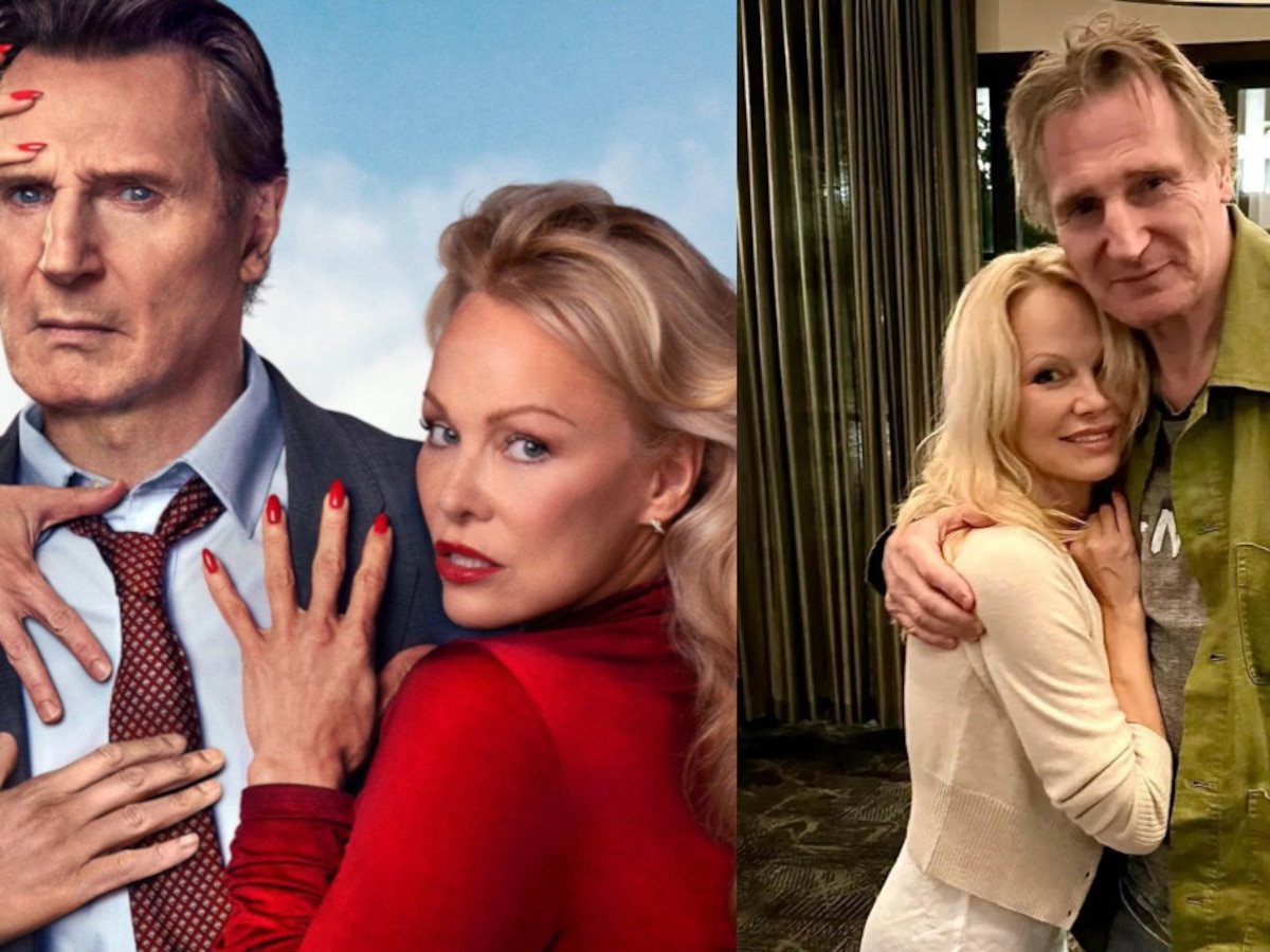 La historia de amor entre Pamela Anderson y Liam Neeson durante el rodaje de 'Agárralo como puedas': “Hemos descubierto una química encantadora” - Infobae