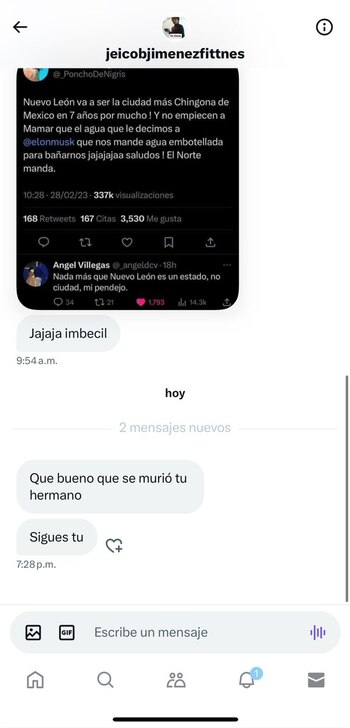 Poncho de Nigris expuso en