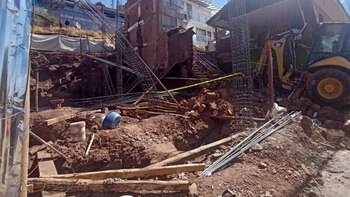 Obrero falleció en derrumbe de