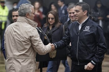 El Presidente, Ivan Duque, ejerce