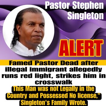 A través de Facebook circula este aviso que varios usuarios en Estados Unidos han publicado con el objetivo de que el ciudadano colombiano implicado en el accidente que cobró la vida del pastor Singleton, responda ante la justicia -crédito Facebook