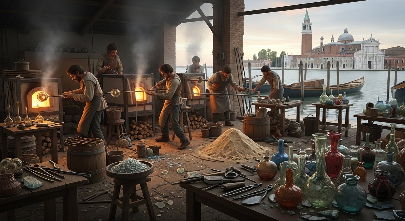 La coexistencia de técnicas antiguas y modernas en una misma pieza evidencia prácticas de reciclaje y economía circular en la Venecia medieval - (Imagen Ilustrativa Infobae)