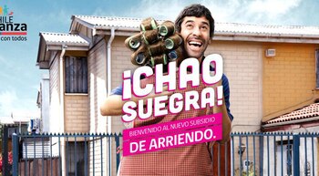 Una publicidad de ¡Chao Suegra!,