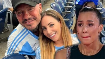 Marcelo Tinelli posó cariñoso con