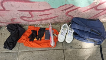 El sospechoso fue descubierto y