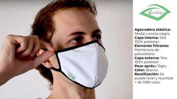 Es de tela ecológica y