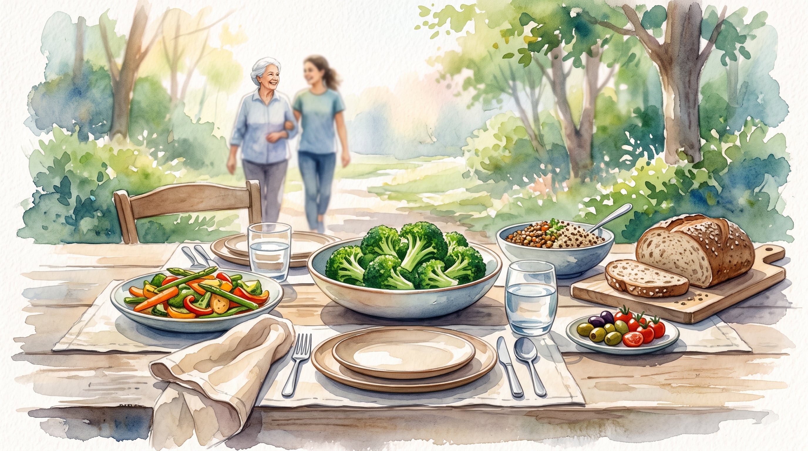 El brócoli aporta fibra y sustancias vegetales que benefician la salud durante el envejecimiento (Imagen Ilustrativa Infobae)