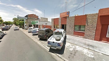 Frente de la Comisaría intervenida