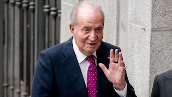 El rey Juan Carlos, en