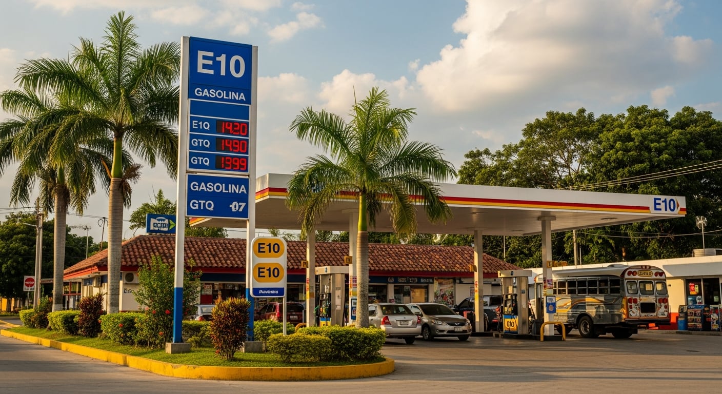El sector exportador en Guatemala afirma que la E10 no cambia el mantenimiento del vehículo e impulsará la agroindustria con etanol de origen agrícola
