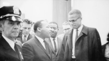 El encuentro de menos de un minuto que duró para siempre: cuando la lucha y la casualidad unieron a Martin Luther King y Malcolm X