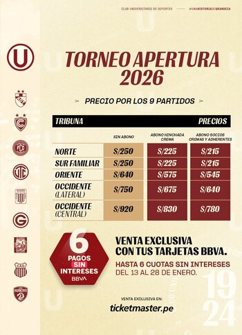 Precios de Abono Crema para