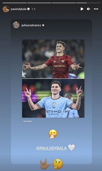 Así reaccionó Paulo Dybala a