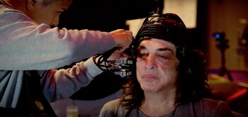 Los miembros de KISS participaron