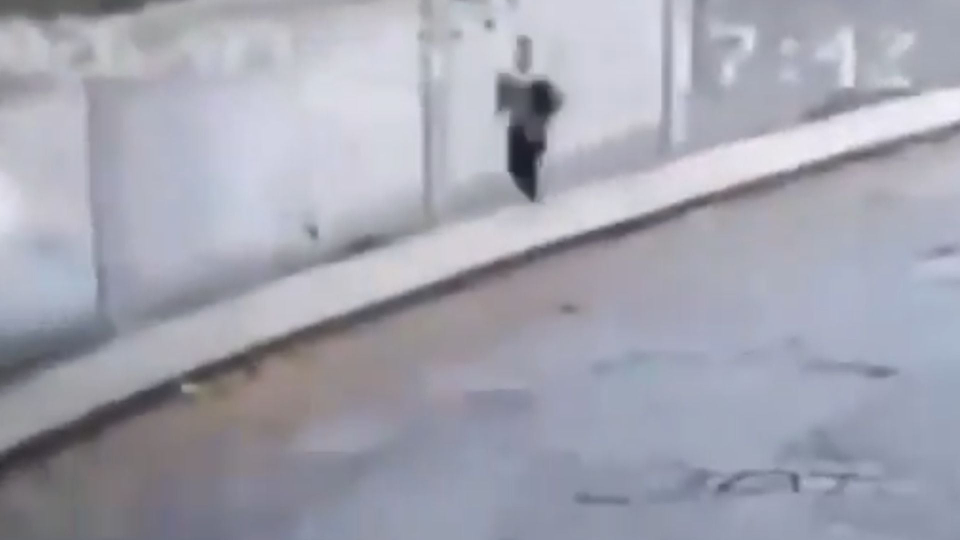 En el video se ve a Hugo Alejandro Hernández Tello corriendo cerca del río Alseseca. (Captura de pantalla)