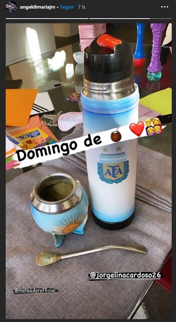 La publicación de Di María