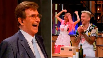 Silvio Soldán visitó Masterchef Celebrity: